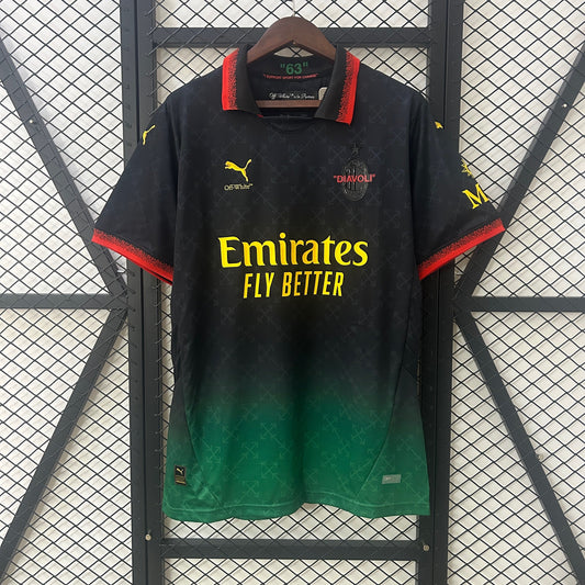 AC Milan Co-Branded Black Edition Kit